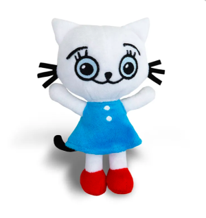 Kicia kocia - maskotka 17 cm - media rodzina