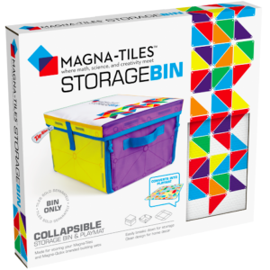 Skrzynia pudełko na klocki/mata interaktywna - magna-tiles