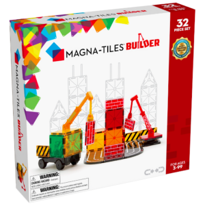 Builder - Klocki Magnetyczne 32 elementy - Magna-Tiles