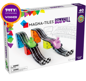 Downhill duo - klocki magnetyczne 40 elementów - magna-tiles