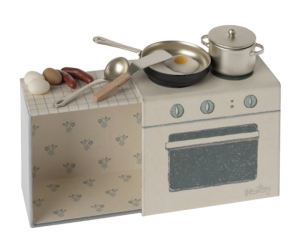 PROMOCJA Zestaw Kuchenny - Cooking set - Maileg - Kuchnia dla Myszek z Akcesoriami