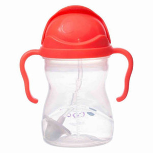 Arbuzowy Innowacyjny Bidon ze Słomką Niekapek 240 ml- B.BOX