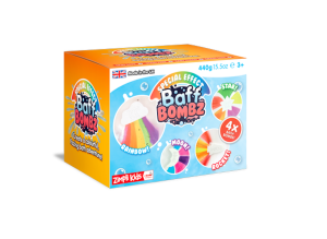 Bomby do zabawy w kąpieli 440 g - zestaw 4 sztuk - zimpli kids