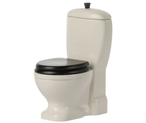 Miniaturowa toaleta dla myszek 12,5 cm - miniature toilet mouse - maileg