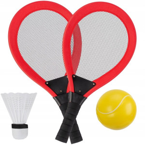 Rakietki do Gry - Badminton Inaczej - Zestaw Paletek z Piłką i Lotką