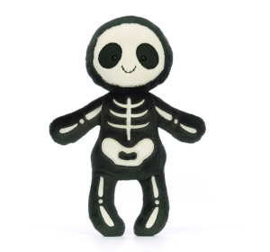 Kostek - Cukierek albo Psikus - Pluszak Szkielet Halloween 33 cm - Maskotka Przytulanka - JellyCat