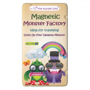Fabryka potworów - podróżna gra magnetyczna - the purple cow