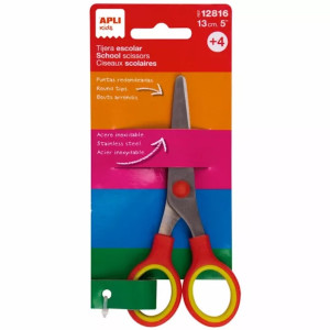 Nożyczki szkolne 13 cm - apli kids