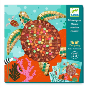 Karaiby mozaika - zabawka artystyczna diy zrób to sam - djeco