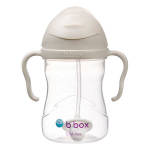 Latte - innowacyjny bidon ze słomką niekapek 240 ml- b.box