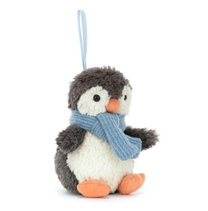 Zawieszka Pingwin Peanut w Szaliku - 10 cm - Bombka Ozdoba Maskotka Przytulanka - JellyCat