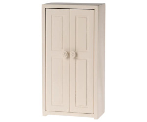 PROMOCJA Kremowa Drewniana Szafa do Domku Myszek - Closet Mouse Cream - Maileg