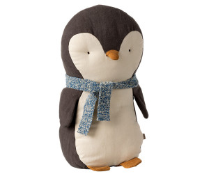 Pingwin 31 cm - maskotka - pingwinek w szaliku - medium - maileg