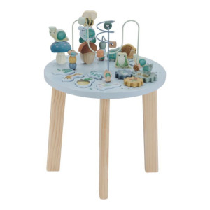 Stolik edukacyjny - forest friends - drewniany sensoryczny - little dutch