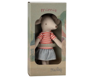 Myszka mimie - starsza siostra w dżinsowej spódniczce - big sister - maileg