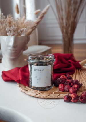 Japońska Wiśnia - Herbata Zielona 60g - Kokos