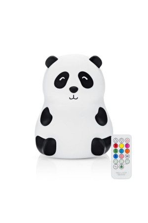 Panda - silikonowa lampka z pilotem - rabbit & friends