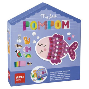 Pompony - mój pierwszy zestaw artystyczny - apli kids