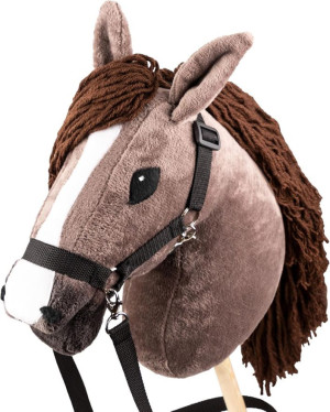 Kasztanowaty a3 - polski hobby horse - koń na kiju - konik na patyku - skippi