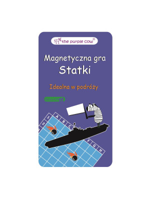 Statki - podróżna gra magnetyczna the purple cow