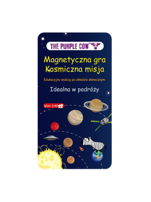 Kosmiczna Misja - Podróżna gra magnetyczna The Purple Cow