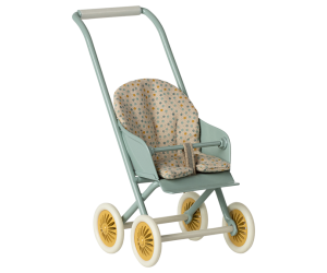 Miętowy wózek spacerówka - stroller micro - dla myszek i króliczków - maileg