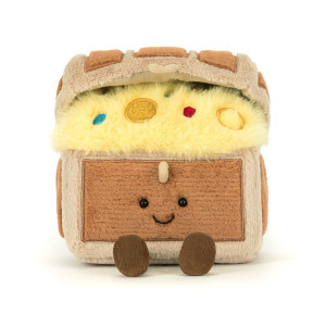Zabawna skrzynia skarbów 19 cm - maskotka przytulanka - jellycat