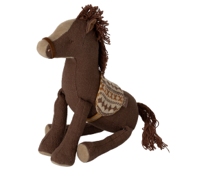 Brązowy konik maskotka 10 cm kucyk - pony small - maileg