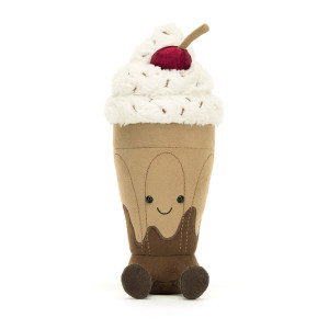 Zabawny shake czekoladowy marin 27 cm - maskotka przytulanka - jellycat