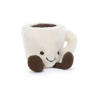 Wesoła filiżanka espresso 10 cm - maskotka przytulanka - jellycat
