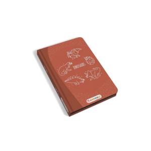 Dinozaury - Tablet do Nauki Rysowania dla Dzieci - Mini Tablet Rysunkowy - Dinosaurs - KIDYWOLF