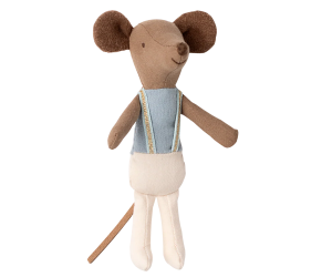 Myszka Tancerz Baletu - Starszy Brat ze Stojakiem - Ballerina Mouse - Big Brother - Maileg