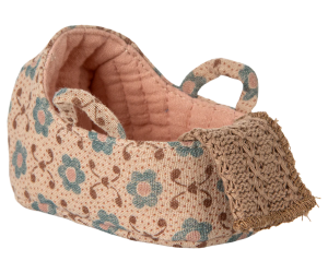 Różowe Nosidełko dla Myszek - Gondolka - Baby Mouse - Maileg