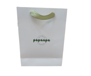 Średnia Torba Papierowa Popaopa - Ozdobna - Prezentowa - 32 x 24 x 10 cm