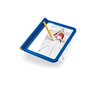 Niebieski Podświetlany Tablet Rysunkowy - Tworzenie Komiksów - KidyDraw PRO Manga - KIDYWOLF