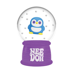 Gniotkowa Kula Śniegowa - Losowy Wzór - Squish N Flow Snow Globe - Zabawka Sensoryczna - Gniotek Antystresowy - Needoh