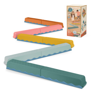 Zestaw 10 Belek Równoważnych - Zabawka Sensoryczna do Balansowania -  BTOYS