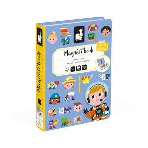 Zawody - Układanka Magnetyczna - Magnetibook - Janod