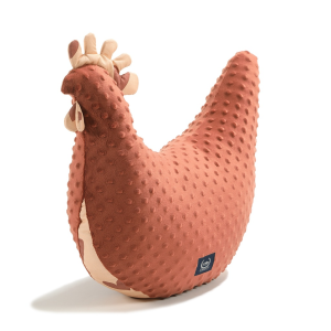 Kura Babci Dany Minky - Heartbeat Pink - Ginger - Poduszka - La Millou