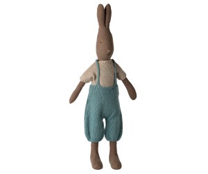 Króliczek w Ogrodniczkach i Sweterku 49 cm - Rabbit size 3 - Królik Maskotka Przytulanka - Maileg