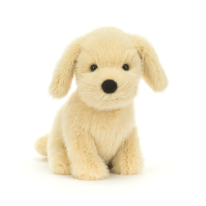 Złoty Szczeniaczek - Piesek Golden Retriever 21 cm - Pluszowy Szczeniak - Maskotka Przytulanka - JellyCat
