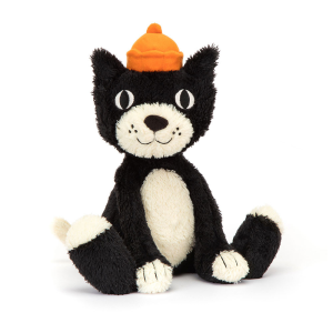 Kot Jellycat 32 cm - Jellycat Jack - Kotek w Czapce - Maskotka Przytulanka - JellyCat