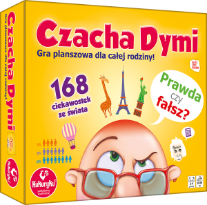 Czacha Dymi - Rodzinna Edukacyjna Gra Planszowa dla Dzieci - Ciekawostki - Kukuryku