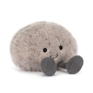 Wesoły Kamień Otoczak - 11 cm - Pluszowy Kamyk - Maskotka Przytulanka - JellyCat