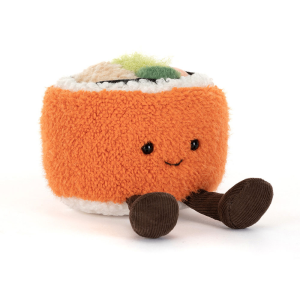 Codhi California Roll Wesołe Sushi 9 cm - Pluszowe - Maskotka Przytulanka - JellyCat