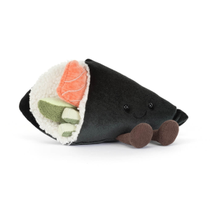 Coneroi Temaki Wesołe Sushi 18 cm - Pluszowe Onigiri - Maskotka Przytulanka - JellyCat