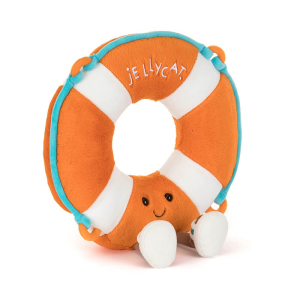 Zabawne Koło Ratunkowe 33 cm - Pluszowe Koło - Maskotka Przytulanka - JellyCat