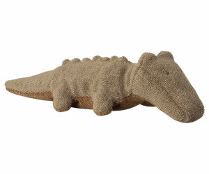 Mini Krokodyl - Oliwkowa Zieleń - 26 cm - Pluszowy Aligator Maskotka Przytulanka Bawełniana - Safari Friends - Maileg