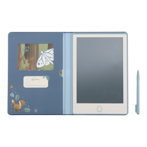 Niebieski Tablet Graficzny do Rysowania - 30 kart - Rysunkowy dla Dzieci - Little Dutch