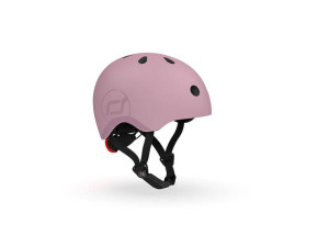 Wildberry S-M - Ultralekki Regulowany Kask Dla Dzieci 3+ (51-55 cm) - Tylna Lampka LED - Scootandride